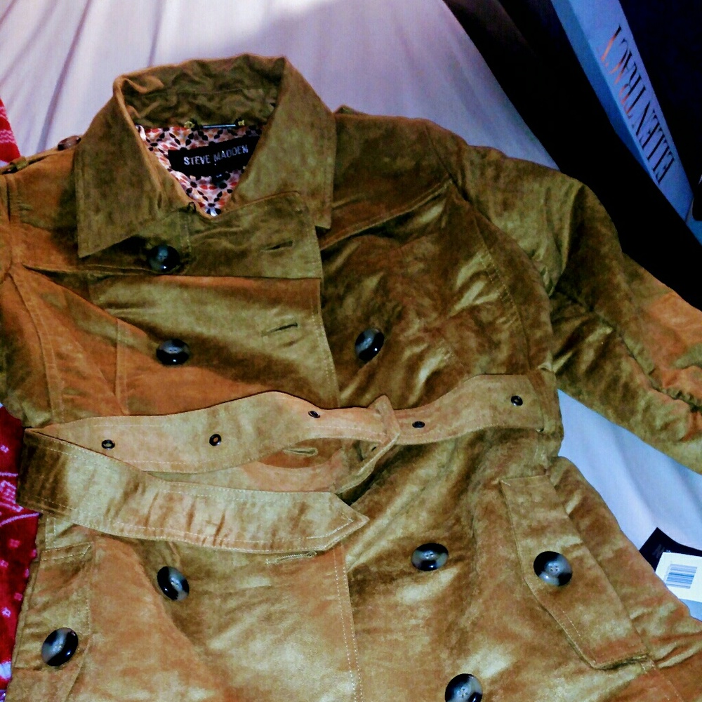 Steve Madden Suede Coat